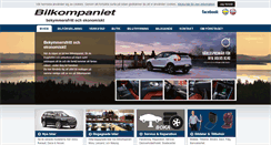 Desktop Screenshot of bilkompaniet.se