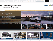 Tablet Screenshot of bilkompaniet.se